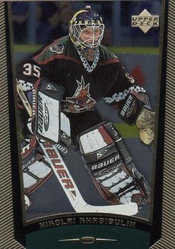 #157 Nikolai Khabibulin - Phoenix Coyotes - 1998-99 Upper Deck Gold Reserve Hockey