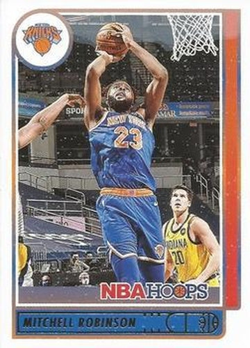 #157 Mitchell Robinson - New York Knicks - 2021-22 Hoops Winter Basketball