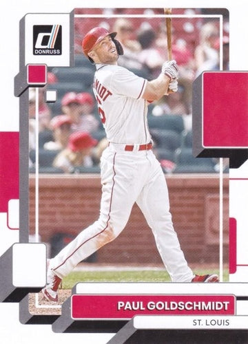 #157 Paul Goldschmidt - St. Louis Cardinals - 2022 Donruss Baseball