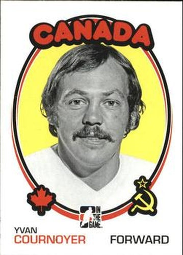 #157 Yvan Cournoyer - Canada - 2009-10 In The Game 1972 The Year In Hockey