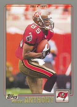 #157 Reidel Anthony - Tampa Bay Buccaneers - 2001 Topps Football