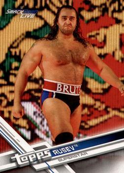 #158a Rusev - 2017 Topps WWE Then Now Forever Wrestling