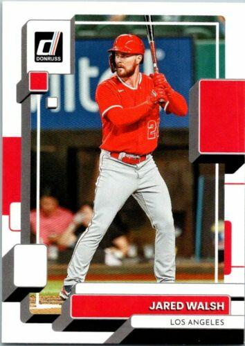 #158 Jared Walsh - Los Angeles Angels - 2022 Donruss Baseball