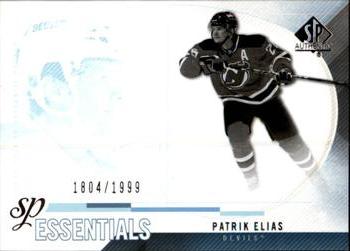 #158 Patrik Elias - New Jersey Devils - 2010-11 SP Authentic Hockey