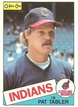 #158 Pat Tabler - Cleveland Indians - 1985 O-Pee-Chee Baseball