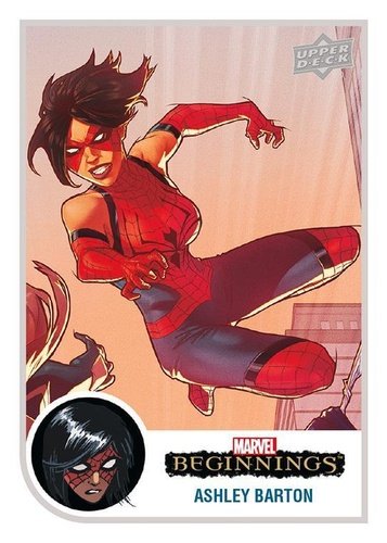 #158 Ashley Barton - 2022 Upper Deck Marvel Beginnings