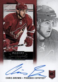 #158 Chris Brown - Phoenix Coyotes - 2013-14 Panini Contenders Hockey