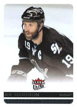 #158 Joe Thornton - San Jose Sharks - 2014-15 Ultra Hockey