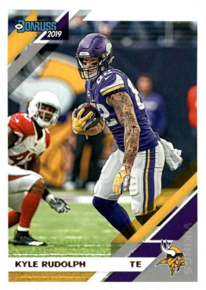 #158 Kyle Rudolph - Minnesota Vikings - 2019 Donruss Football
