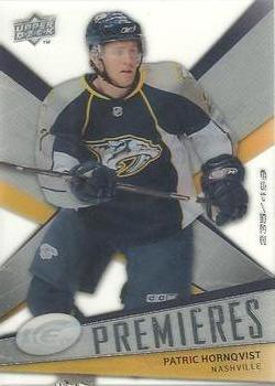 #158 Patric Hornqvist - Nashville Predators - 2008-09 Upper Deck Ice Hockey