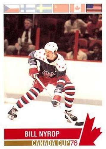 #158 Bill Nyrop - USA - 1992 Future Trends '76 Canada Cup Hockey
