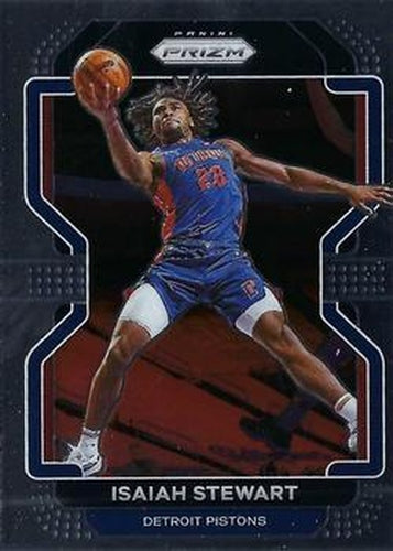 #158 Isaiah Stewart - Detroit Pistons - 2021-22 Panini Prizm Basketball