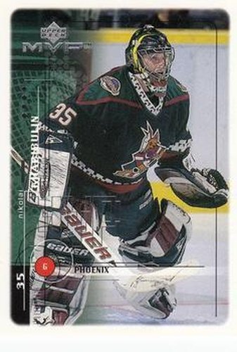 #158 Nikolai Khabibulin - Phoenix Coyotes - 1998-99 Upper Deck MVP Hockey