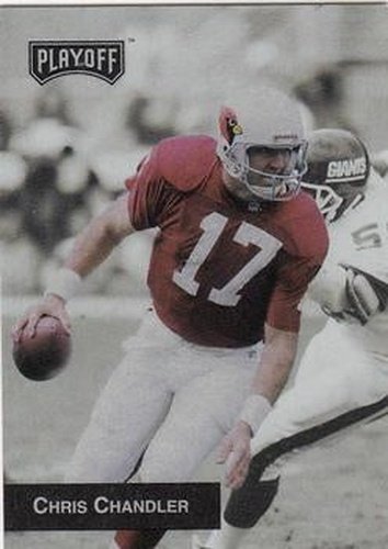 #158 Chris Chandler - Phoenix Cardinals - 1993 Playoff Football