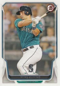 #158 Mike Zunino - Seattle Mariners - 2014 Bowman Baseball