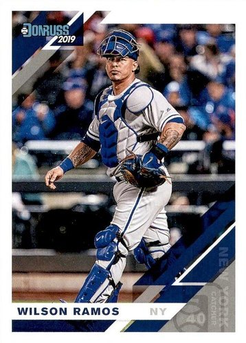 #158 Wilson Ramos - New York Mets - 2019 Donruss Baseball