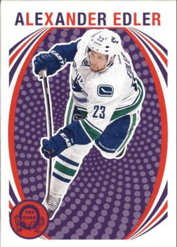 #158 Alexander Edler - Vancouver Canucks - 2013-14 O-Pee-Chee - Retro Hockey