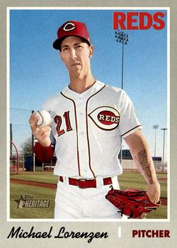 #159 Michael Lorenzen - Tampa Bay Rays - 2019 Topps Heritage Baseball