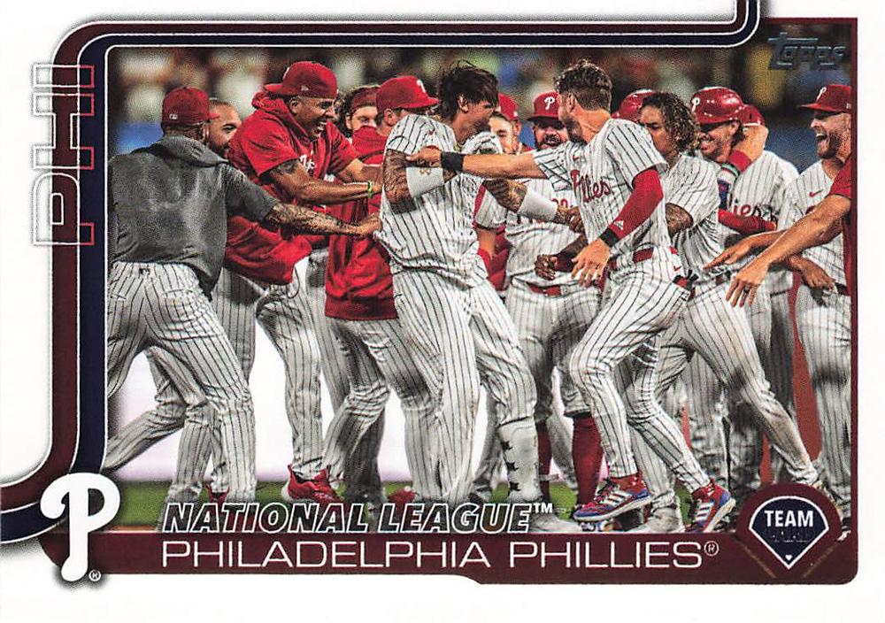 #159 Philadelphia Phillies - Philadelphia Phillies - 2025 Topps Baseball