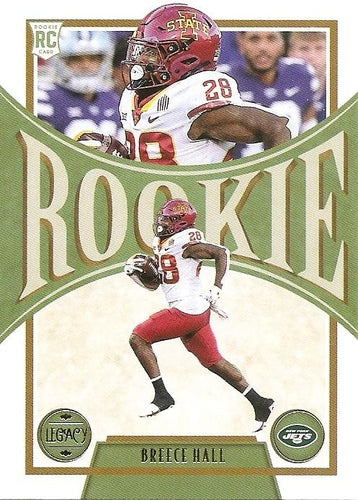 #159 Breece Hall - New York Jets - 2022 Panini Legacy Football