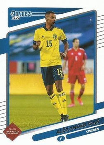 #159 Alexander Isak - Sweden - 2021-22 Donruss Road to FIFA World Cup Qatar 2022 Soccer