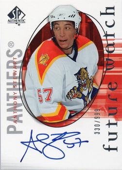 #159 Anthony Stewart - Florida Panthers - 2005-06 SP Authentic Hockey