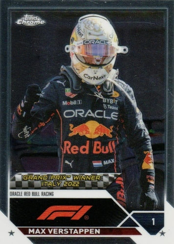 #159 Max Verstappen - Oracle Red Bull Racing - 2023 Topps Chrome Formula 1 Racing