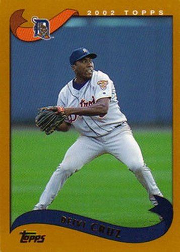 #159 Deivi Cruz - Detroit Tigers - 2002 Topps Baseball