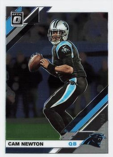 #15 Cam Newton - Carolina Panthers - 2019 Donruss Optic Football