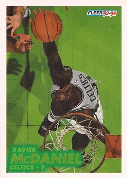 #15 Xavier McDaniel - Boston Celtics - 1993-94 Fleer Basketball