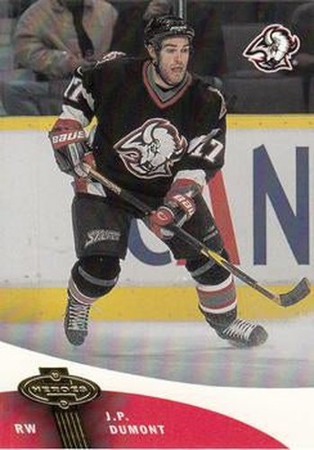 #15 J.P. Dumont - Buffalo Sabres - 2000-01 Upper Deck Heroes Hockey