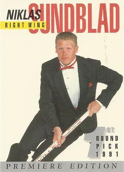 #15 Niklas Sundblad - 1991 Arena Draft Picks French Hockey