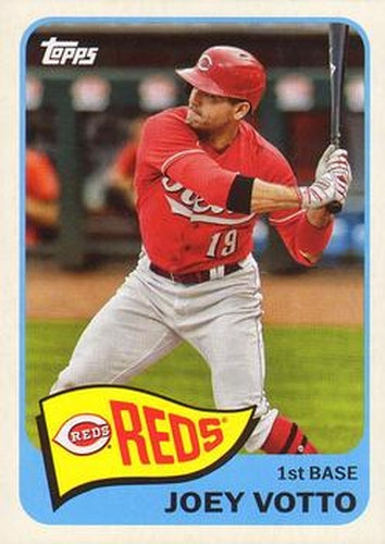 #T65-15 Joey Votto - Cincinnati Reds - 2021 Topps - 1965 Topps Redux Baseball