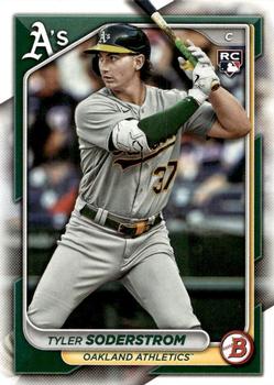 #15 Tyler Soderstrom - Oakland Athletics - 2024 Bowman Baseball
