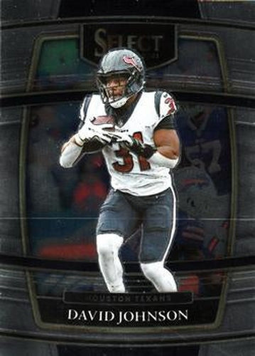 #15 David Johnson - Houston Texans - 2021 Panini Select Football