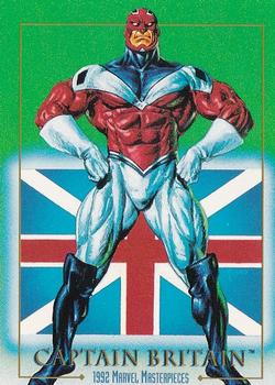 #15 Captain Britain - 1992 SkyBox Marvel Masterpieces