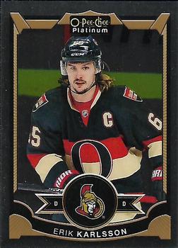#15 Erik Karlsson - Ottawa Senators - 2015-16 O-Pee-Chee Platinum Hockey