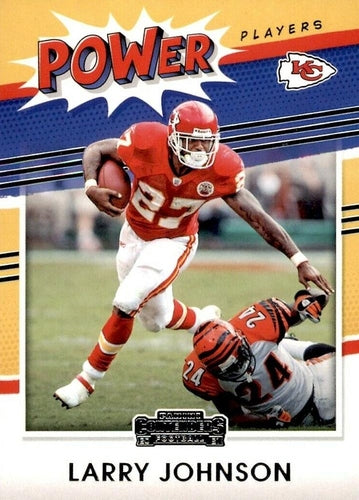 #PP-LJO Larry Johnson - Kansas City Chiefs - 2021 Panini Contenders - Power Players Football