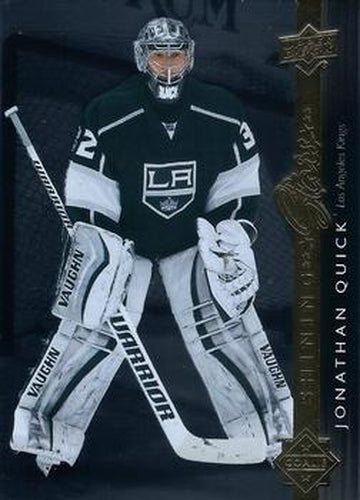 #SS-15 Jonathan Quick - Los Angeles Kings - 2014-15 Upper Deck - Shining Stars Hockey