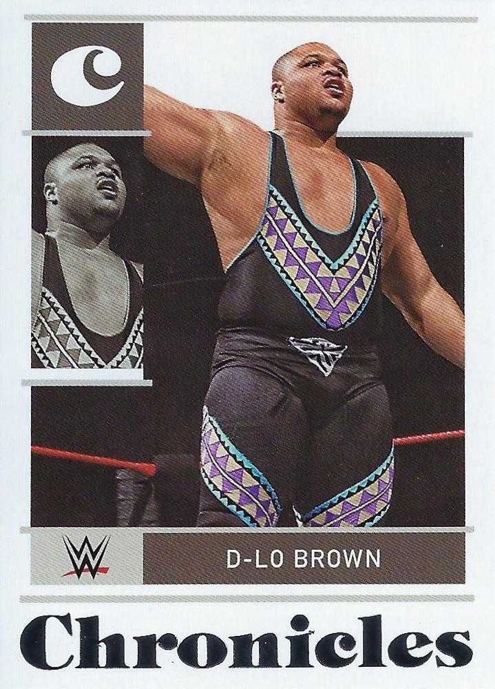 #15 D'Lo Brown - 2022 Panini Chronicles WWE Wrestling