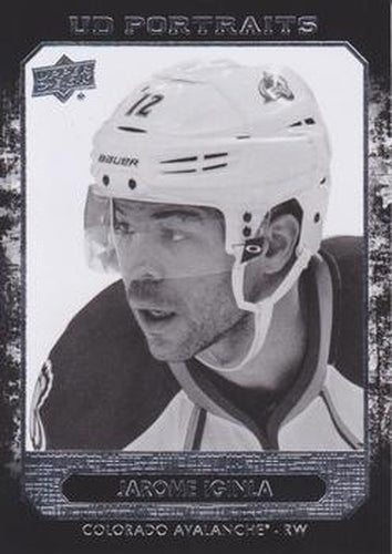 #P-15 Jarome Iginla - Colorado Avalanche - 2014-15 Upper Deck - UD Portraits Hockey