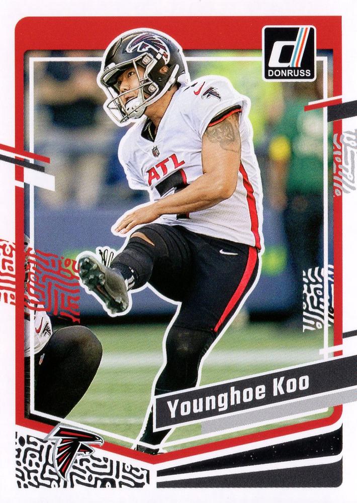 #15 Younghoe Koo - Atlanta Falcons - 2023 Donruss Football