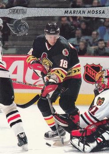 #15 Marian Hossa - Ottawa Senators - 2001-02 Stadium Club Hockey