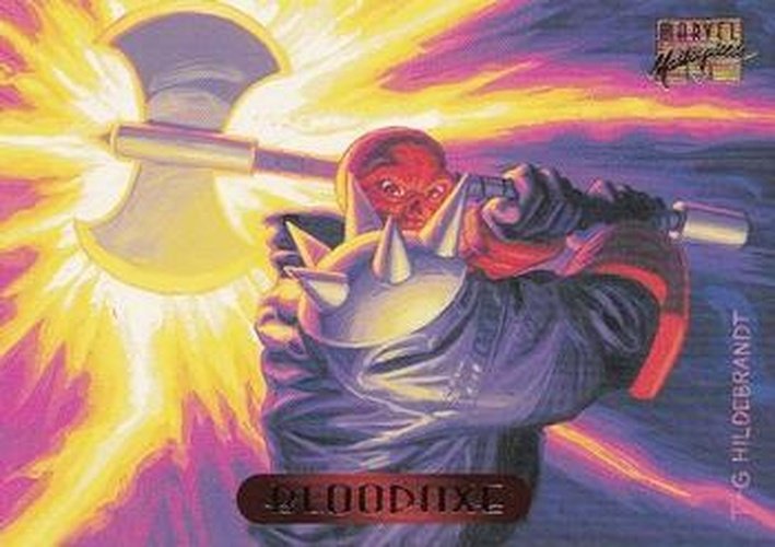 #15 Bloodaxe - 1994 Fleer Marvel Masterpieces Hildebrandt Brothers