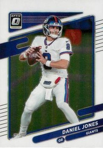 #15 Daniel Jones - New York Giants - 2021 Donruss Optic Football