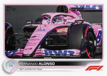 #15 Fernando Alonso - BWT Alpine F1 Team - 2022 Topps Formula 1 Racing