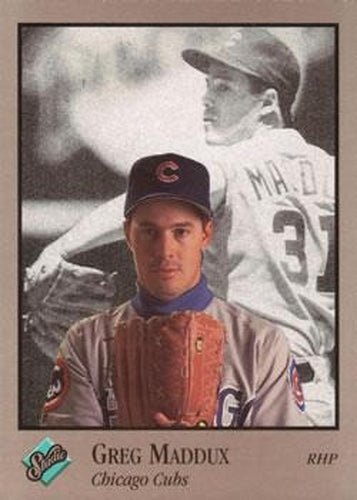 #15 Greg Maddux - Chicago Cubs - 1992 Studio Baseball