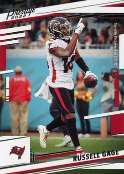 #15 Russell Gage - Tampa Bay Buccaneers - 2022 Panini Prestige Football