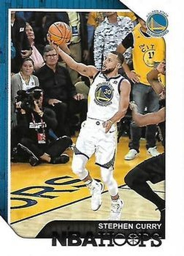 #15 Stephen Curry - Golden State Warriors - 2018-19 Hoops Basketball