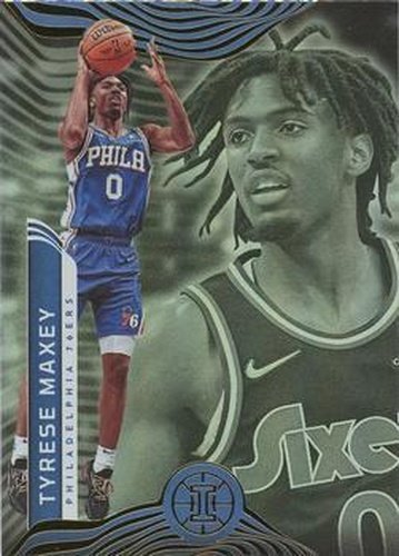 #15 Tyrese Maxey - Philadelphia 76ers - 2021-22 Panini Illusions Basketball